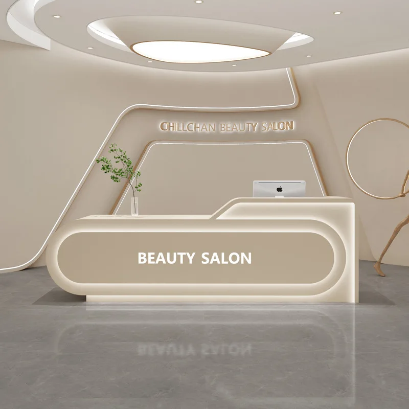 Beauty Makeup Institute - Bancone cassa, bancone reception per estetista,
