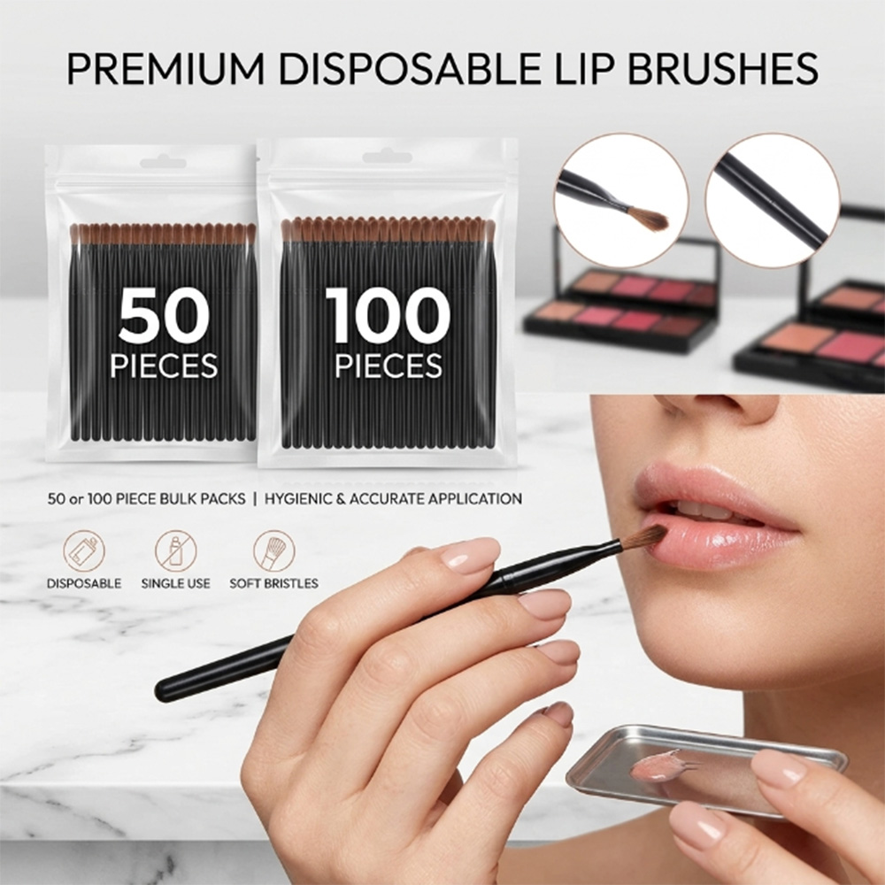 Beauty Makeup Store - Set di 50/100 Pennelli Monouso per