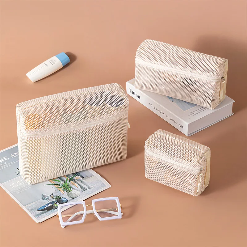 Beauty Preservation Makeup Bag - 1 borsa in rete traspirante per