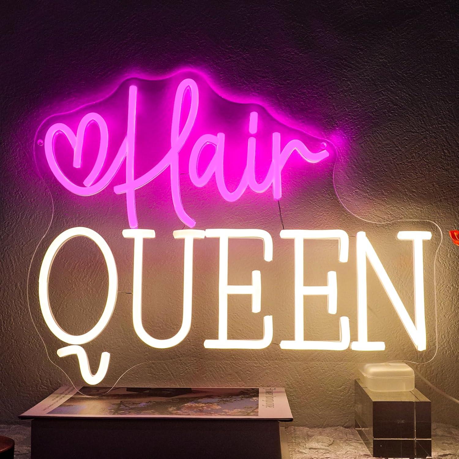 Beauty Queen Makeup Studio - Insegna al Neon 