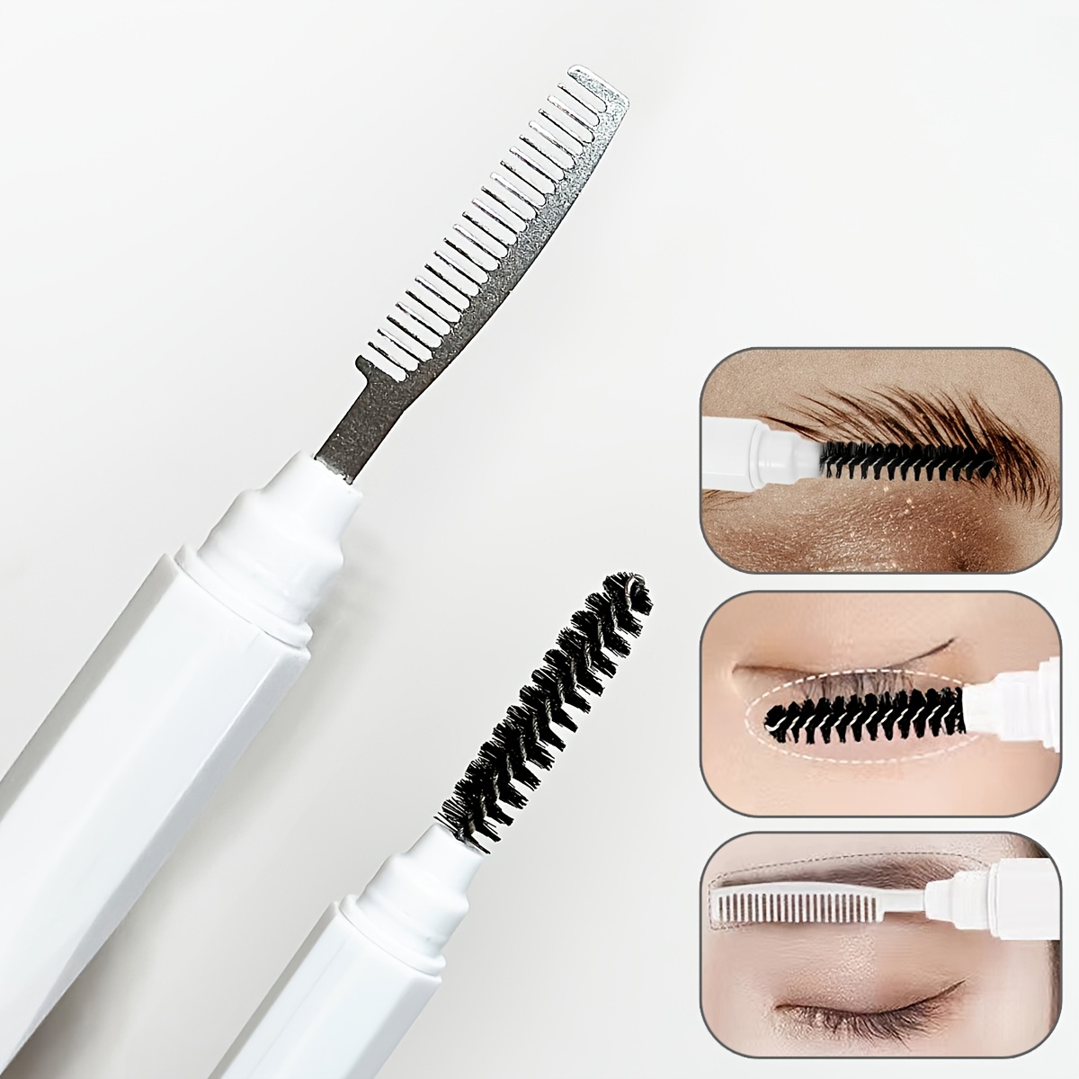 Beauty Makeup Store - Pettine a Doppia Testa per Sopracciglia