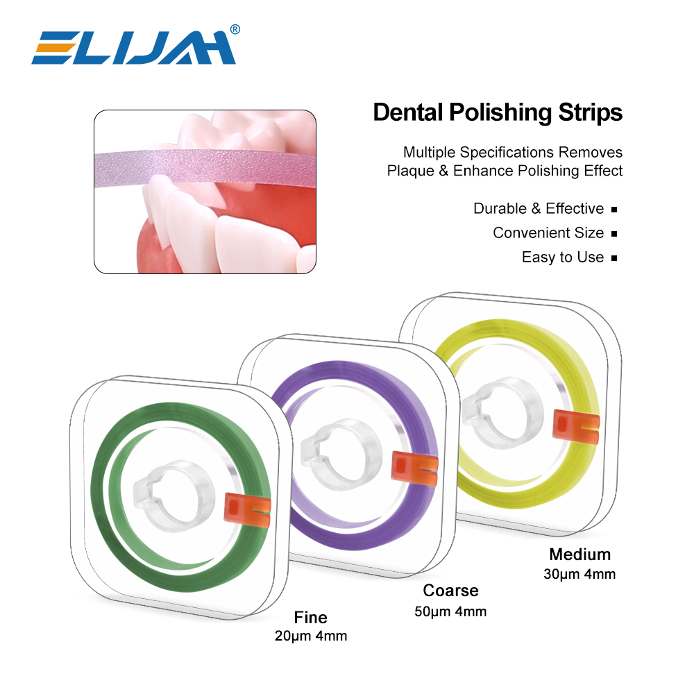 Teeth Whitening Strips - ELIJAH 1 Rotolo di Striscia per