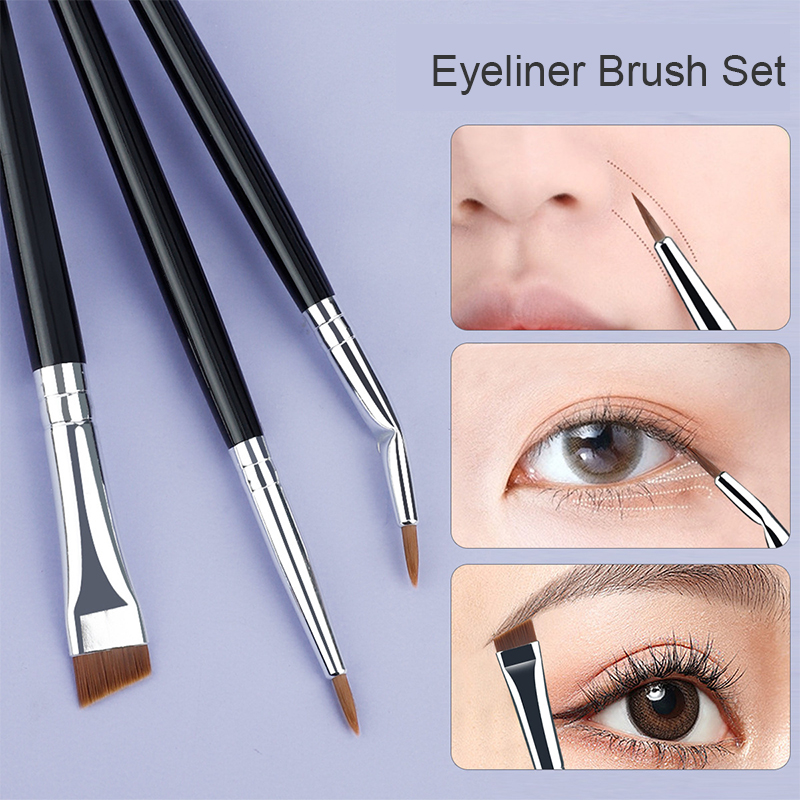 Set di 3 Pennelli per Eyeliner - Beauty Makeup Store recensione e prezzo