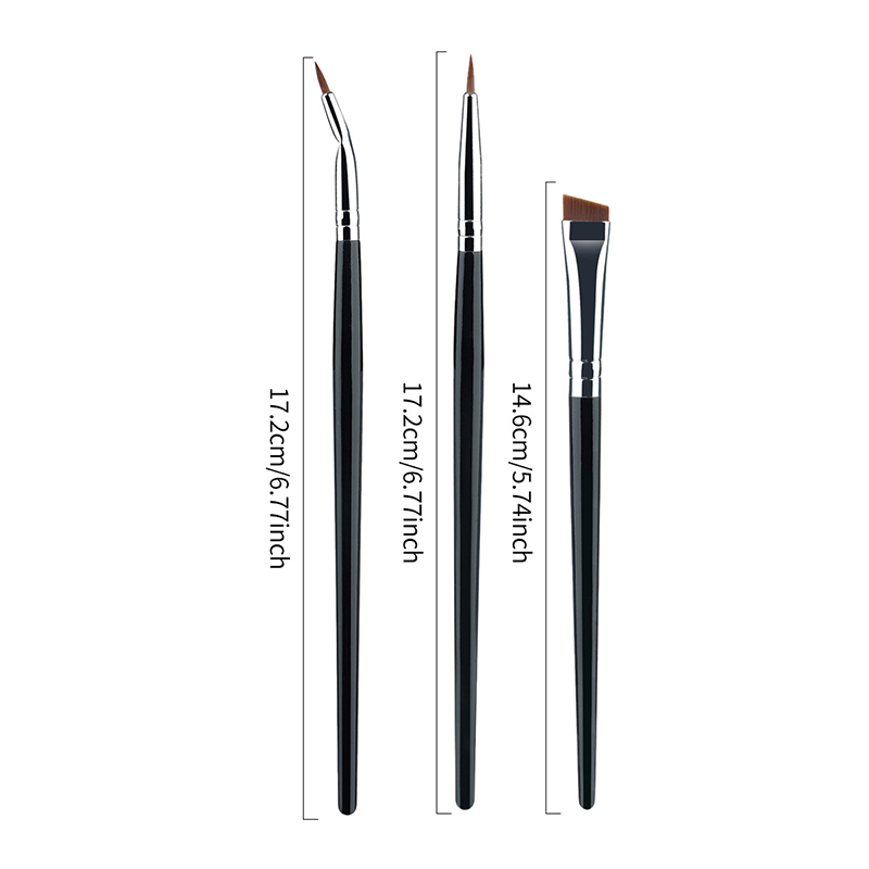 Set di 3 Pennelli per Eyeliner - Beauty Makeup Store recensione e prezzo