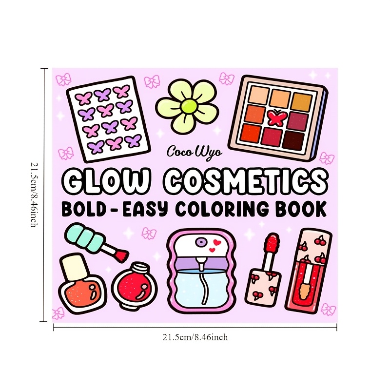 Glow Cosmetics Libro da colora - Beauty Makeup Book recensione e prezzo