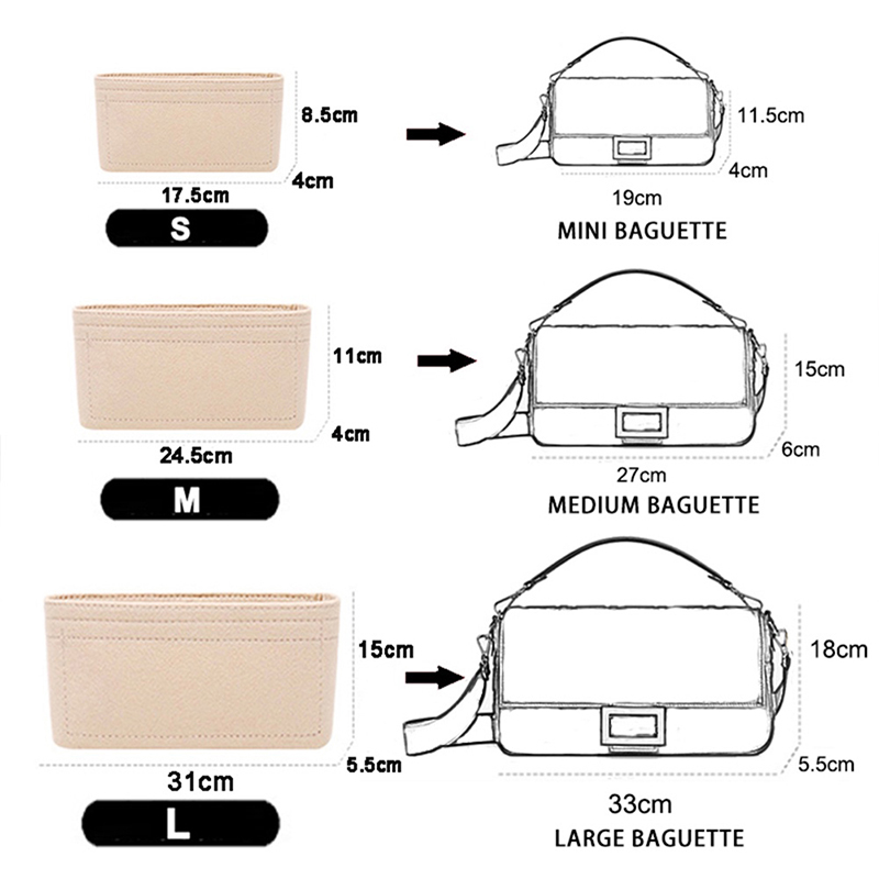 Organizer per borse con insert - Ysl Beauty Makeup Bag recensione e prezzo