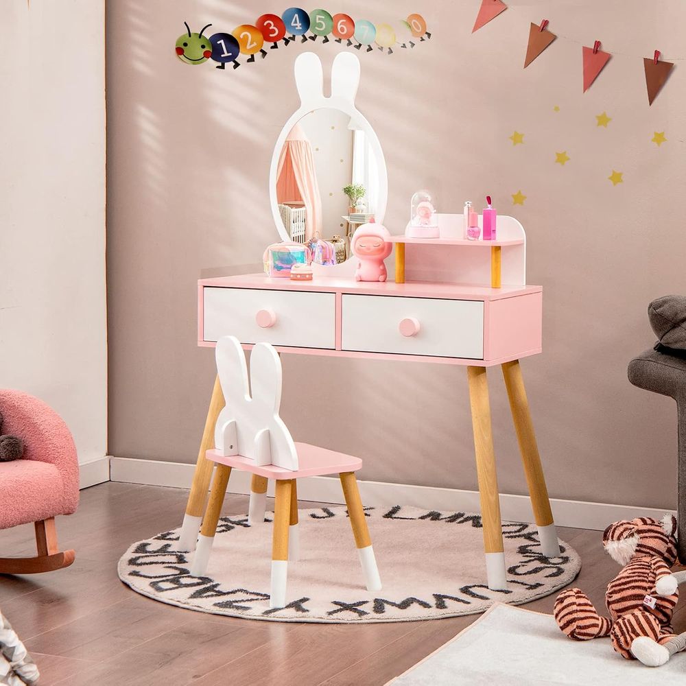 EY Kids Vanity, Set Tavolo e S - Beauty Makeup Set For Kids recensione e prezzo