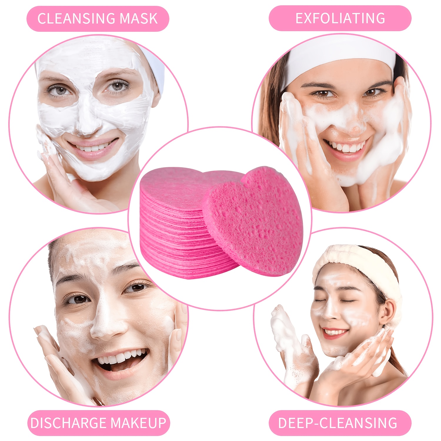 50 Pezzi di Spugnette Compress - Beauty Makeup Store recensione e prezzo