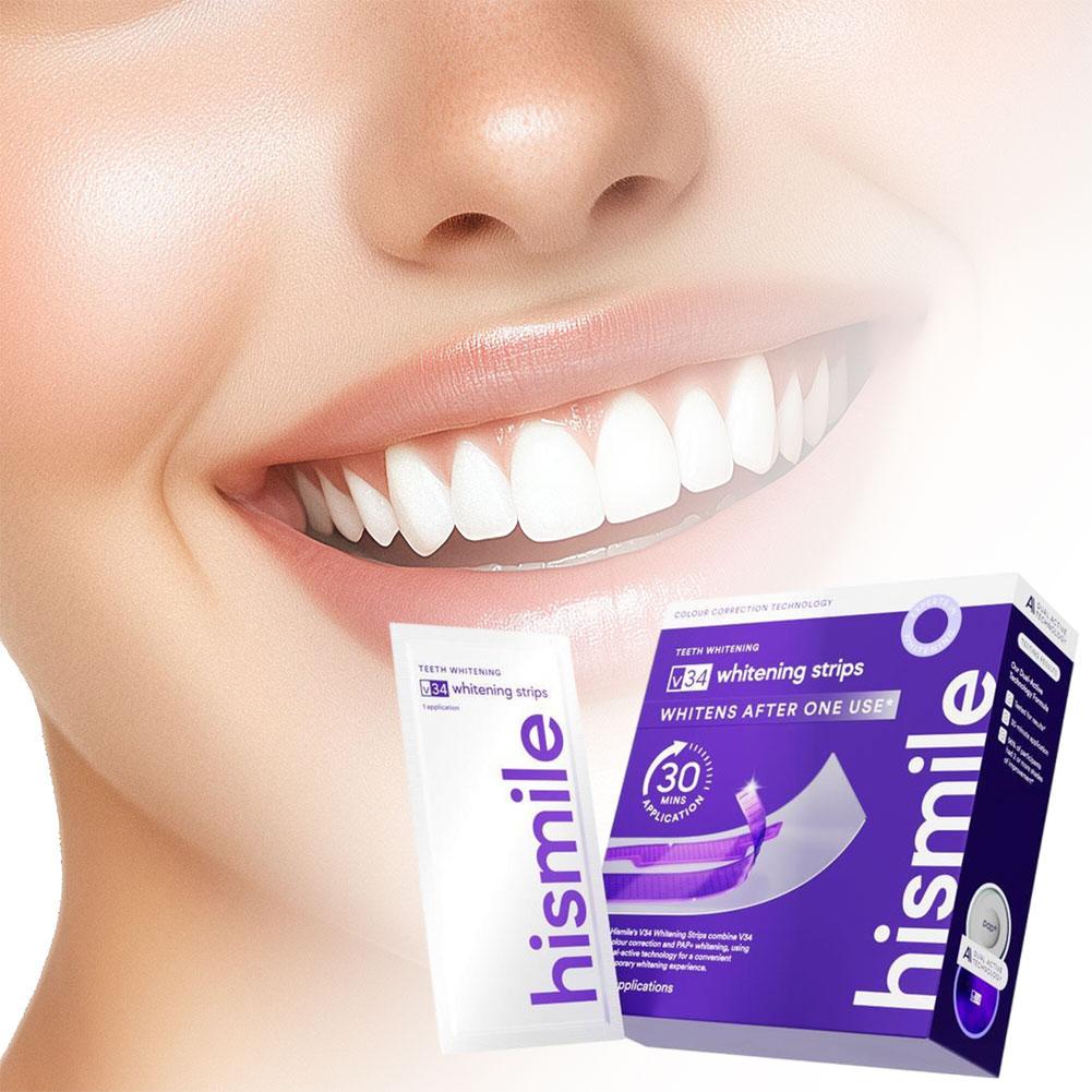 Strisce sbiancanti viola per d - Teeth Whitening Strips recensione e prezzo