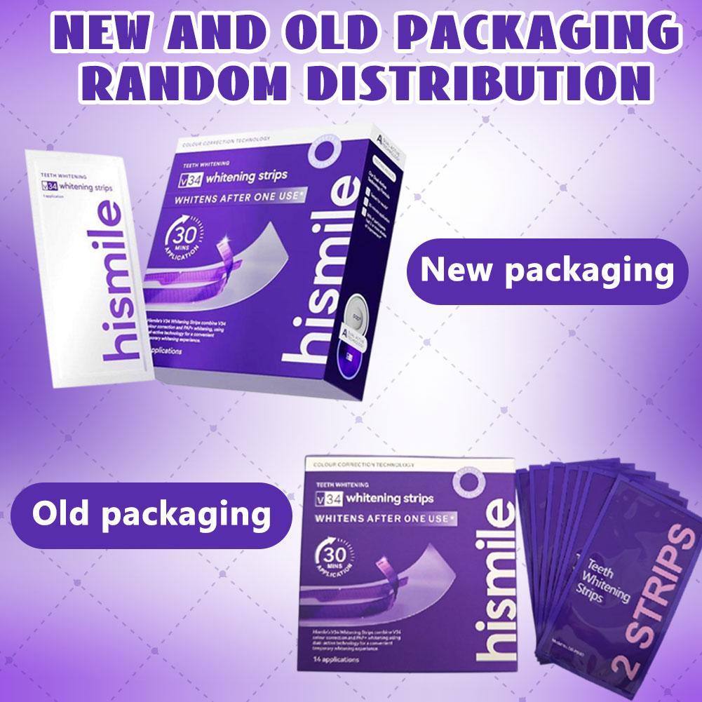 Strisce sbiancanti viola per d - Teeth Whitening Strips recensione e prezzo